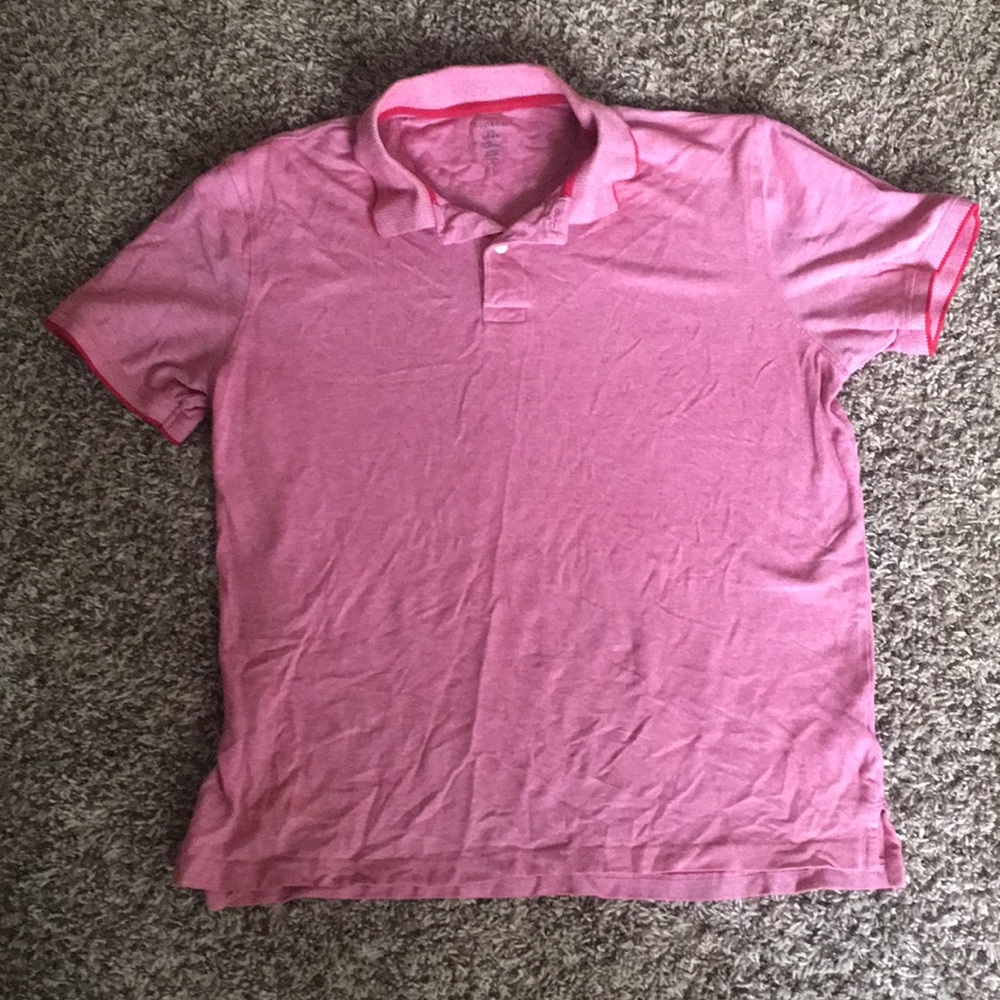 Men’s George red n white Polo Shirt